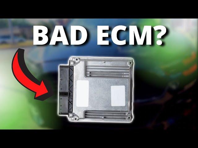 SYMPTOMS OF A BAD ECM (ENGINE CONTROL MODULE)