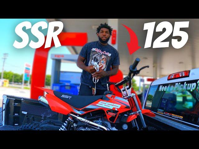 BUYING A BRAND NEW 2021 SSR 125 PIT BIKE