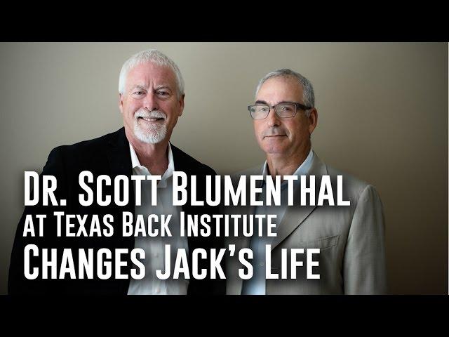 Dr. Scott Blumenthal at Texas Back Institute Changes Jack's Life with Innovative Neck Procedure