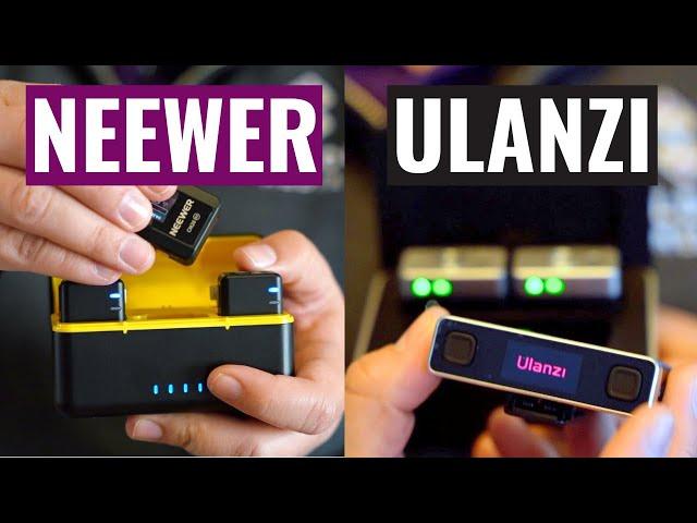 Neewer CM28 & Ulanzi AM18: Audio, battery, distance and comparison to DJI