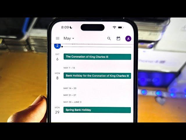 ANY iPhone How To Access Google Calendar!