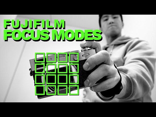 Fujifilm Focus Modes Explained: What, How, When and Why (ft.X100V)