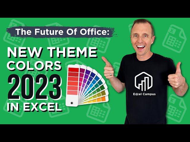 Microsoft Update: New Theme Colors in Microsoft Excel