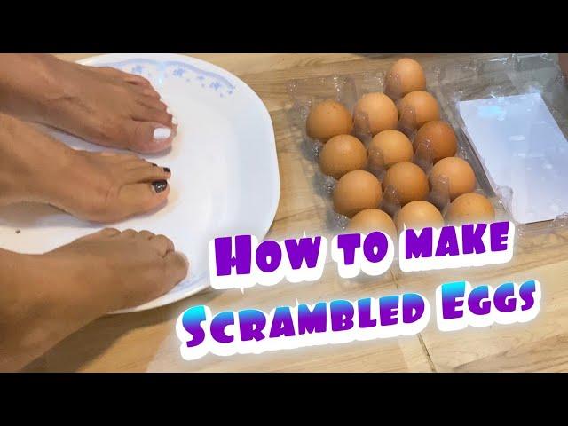 How to make Scrambled Eggs with The Crushing Girls- ASMR