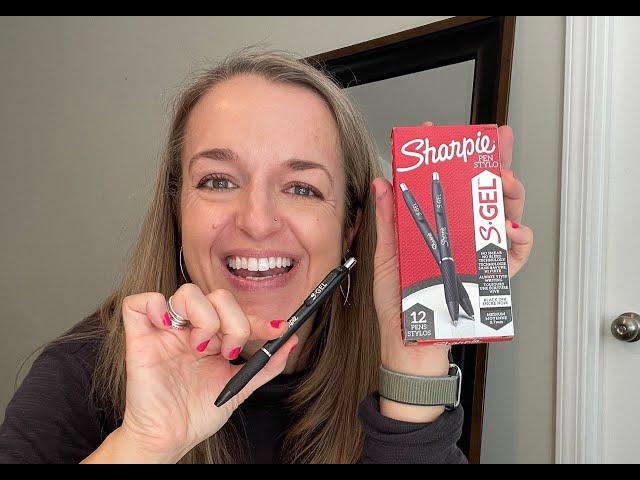 SHARPIE S-Gel, Gel Pens, Medium Point (0.7mm)- REVIEW- Take it from a pen "connoisseur"- AWESOME!