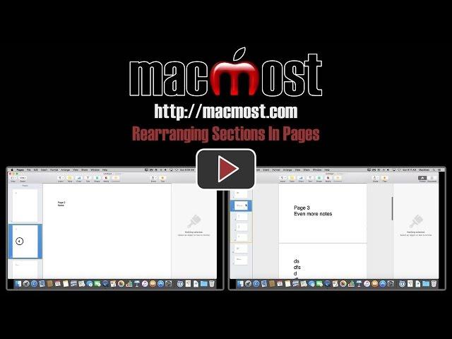 Rearranging Sections In Pages (#1142)