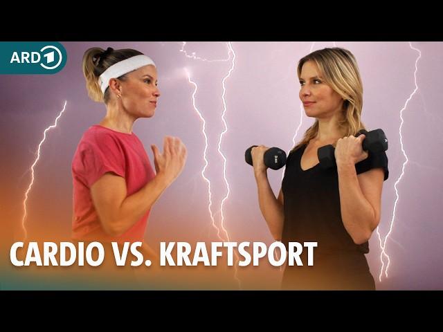 Cardio und Krafttraining zum Muskelaufbau und Abnehmen | Dr. Julia Fischer | ARD Gesund