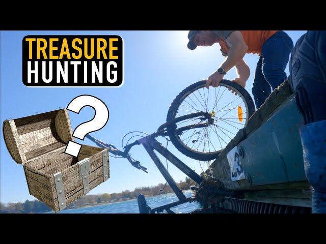 Underwater Treasures - Bicycle, Wine, and MORE