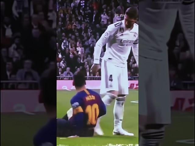 Lionel Messi Fight With Sergio Ramos