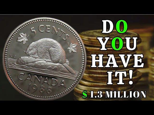 "Hidden Gems How Much Is Your Canada 5 Cents Coin Worth?  Check Your Change Now!"