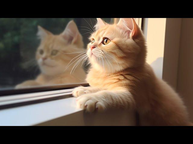 Music Therapy for Cats - Make Your Cat Happy, Relaxation Music & Rain Sounds, Deep Sleep