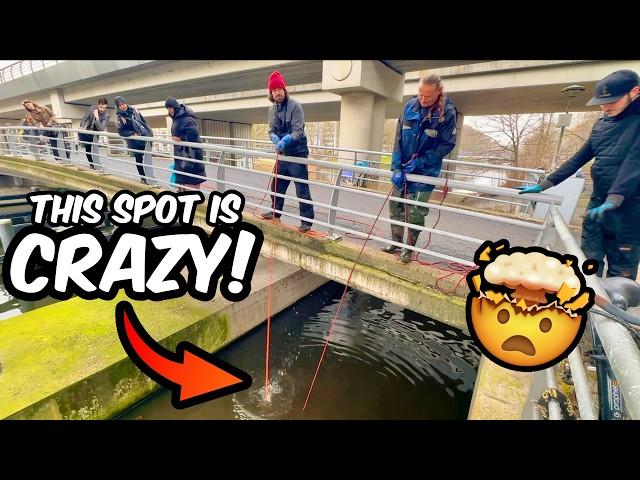 How Many Are Down Here?! Magnet Fishing in Amsterdam is CRAZY!