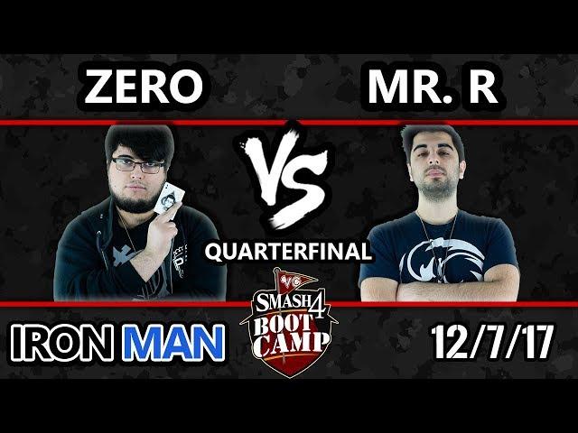 S4BC Iron Man - TSM | Zero vs BC | Mr. R - Quarterfinal - SSB4