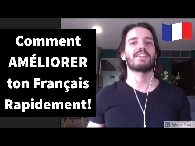 Comment continuer à progresser rapidement en français ? (sous-titres français disponibles)