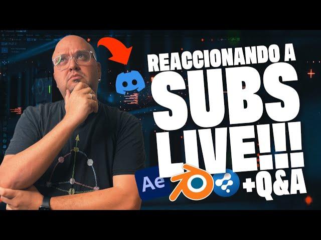  LIVE WORKSHOP | Reacting to SUBSCRIBERS' work and LIVE Q&A 