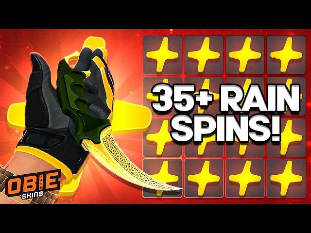 UNBOXING AN INSANE AMOUNT OF GOLDS ON RAIN.GG! ($15,000+)