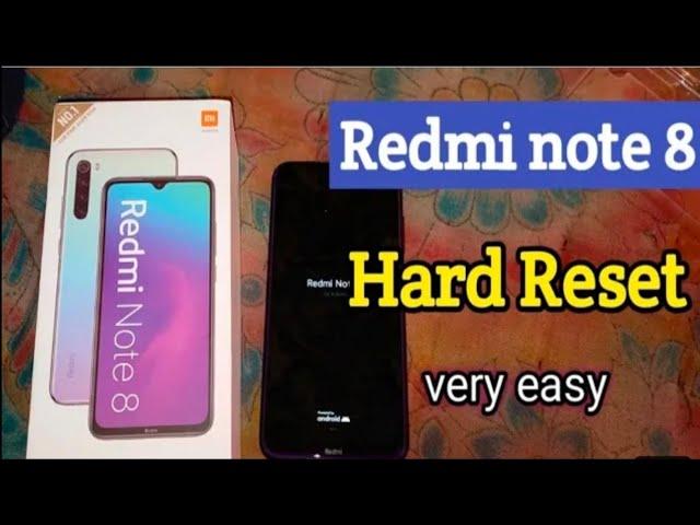 How To Reset Setting in Redmi Note 8 | Redmi Note 8 format kaise kare |Nitin teck |