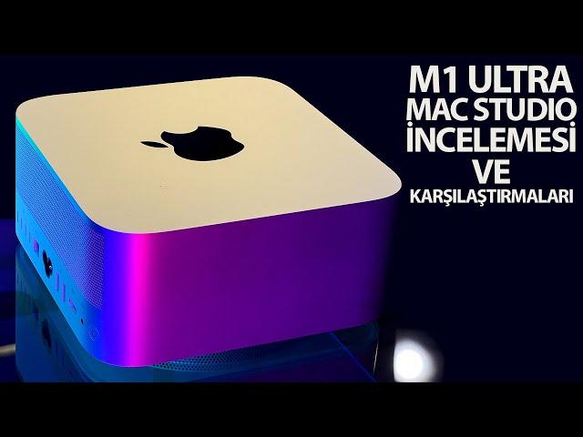 M1 Ultra Mac Studio İnceleme ve Kıyaslamaları.