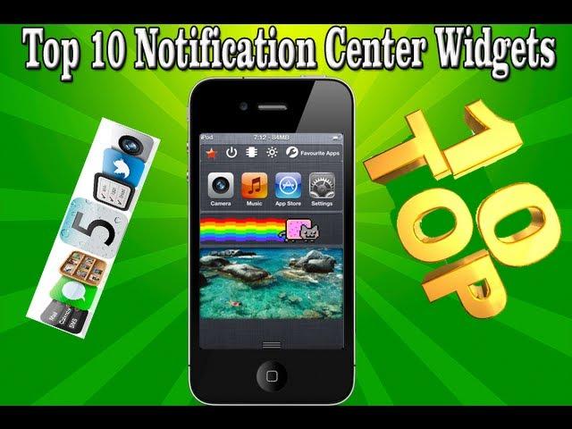 Top 10 iOS 5 Notification Center Widgets V.1