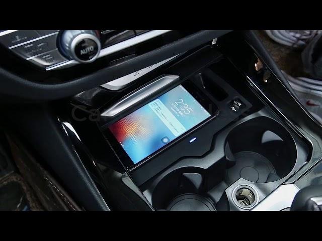 2018 BMW X3 X4 Phone Charger, BMW Accessories Wireless Charging Demo Video