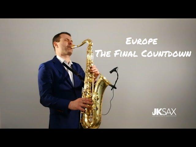 Europe - The Final Countdown - Saxophone Cover by JK Sax (Juozas Kuraitis)