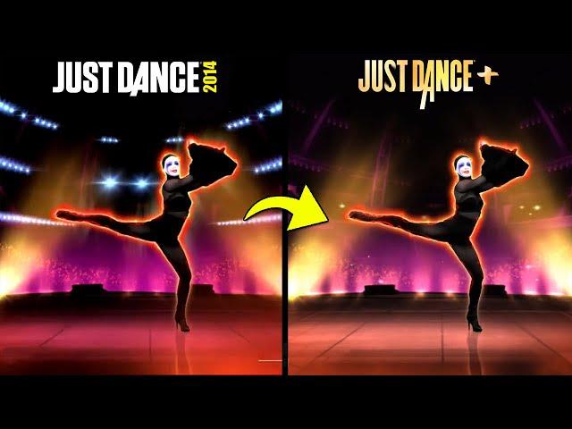 JUST DANCE COMPARISON - APPLAUSE STAGE VERSION | JD2014 x JD+