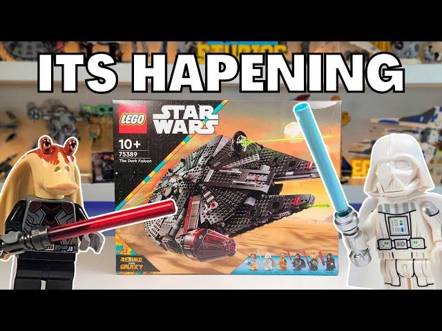 Is this LEGO Dark Falcon REAL! LEGO Star Wars Review