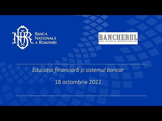 Educația financiară și sistemul bancar