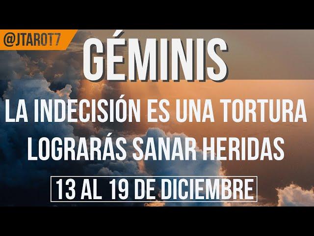 GÉMINIS HORÓSCOPO SEMANAL DEL 13 AL 19 DE DICIEMBRE 2021