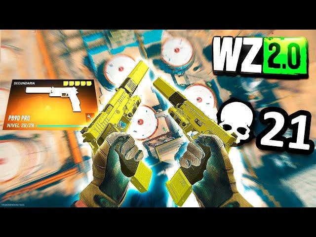 LAS DUALES P890 *NERFEADAS* SIGUEN ROTAS! MEJOR CLASE P890 DUALES  - WARZONE 2! ​