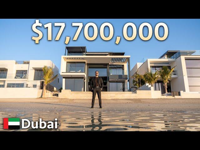 Touring a $17,700,000 Mansion on the PALM ISLANDS in Dubai!