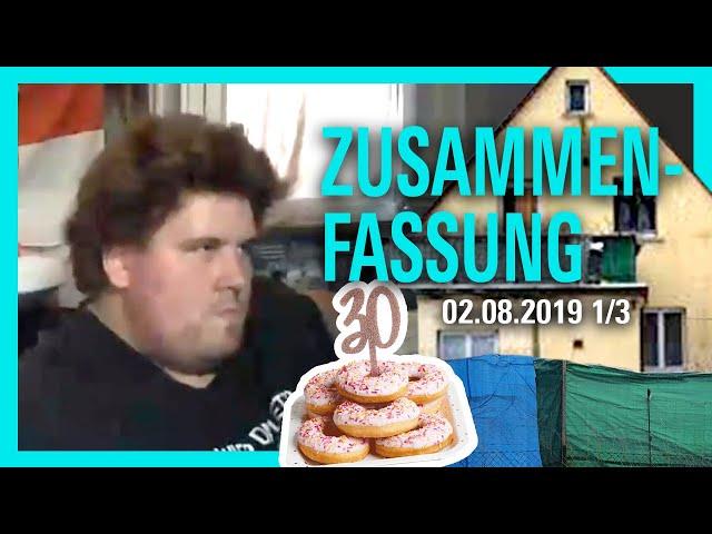 Drachenlord Stream 02.08.2019 1/3 (ZUSAMMENFASSUNG) / Der Mega Geburtstag