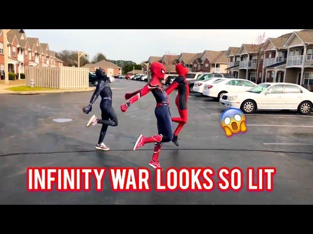 "Ghetto Avengers" Dj Casper  Cha Cha Slide | @GhettoSpider @ghetto.panther1 @ghetto.deadpool