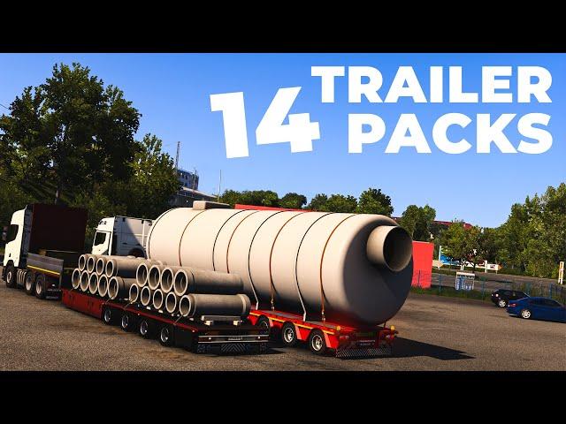 14 Trailer Mod Packs Every ETS2 Enthusiast Needs Right Now!