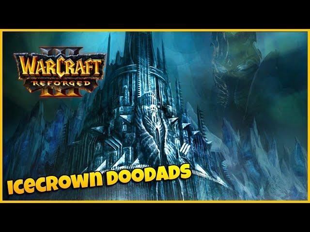 Icecrown Doodads - Side by Side Comparison | Warcraft 3 Reforged