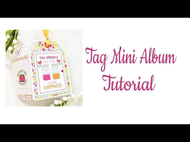 KSCRAFT Tag Mini Album Tutorial 