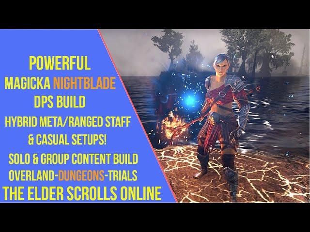 Powerful Magicka Nightblade DPS Build for ESO Gold Road