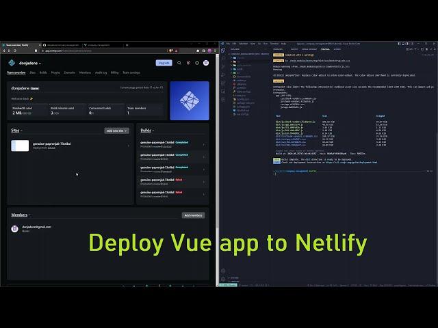 Ultimate Guide to Deploying Vue App to Netlify: Best Free Website Hosting | Step-by-Step Tutorial