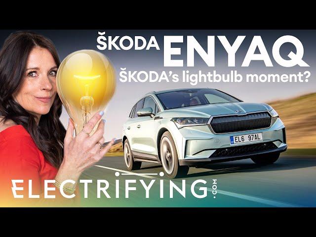 Skoda Enyaq 2021 in-depth review - is this the electric SUV we've been waiting for? / Electrifying