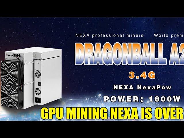 BREAKING: GPU MINING NEXA IS OVER!! - ASICs ONLINE!!!!