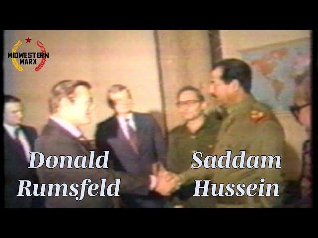 When the United States Supported Saddam Hussein