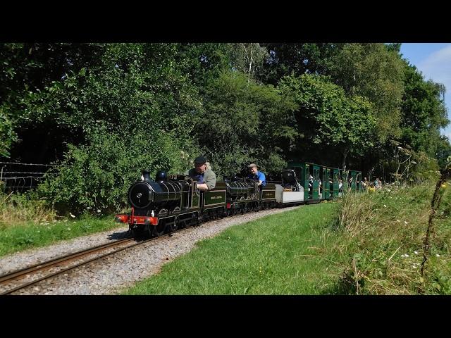 Pom-Pom steals the show at Eastleigh Lakeside Railway 'GREAT CENTRAL RAILWAY WEEKEND' - August 2024