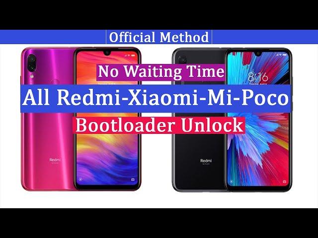 All Redmi/Xiaomi/Mi/POCO Bootloader Unlock -  No Waiting Time - Official Method - Quick & Easy