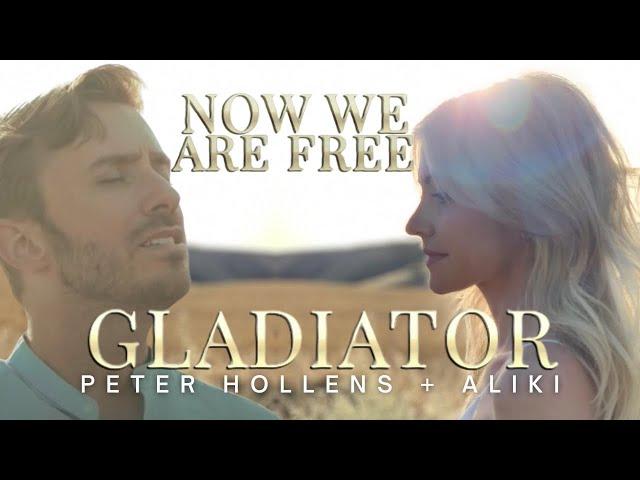 NOW WE ARE FREE | Gladiator theme song |Cover by Aliki Feat. Peter Hollens