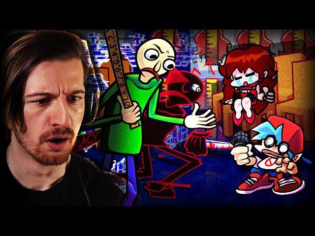 BALDI IN FNF?! YEAH & PHASE 2 BALDI IS INSANE.. | Friday Night Funkin' (Baldi's Basics mod)