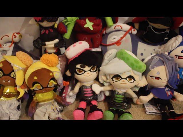 MY ENTIRE SPLATOON PLUSH COLLECTION