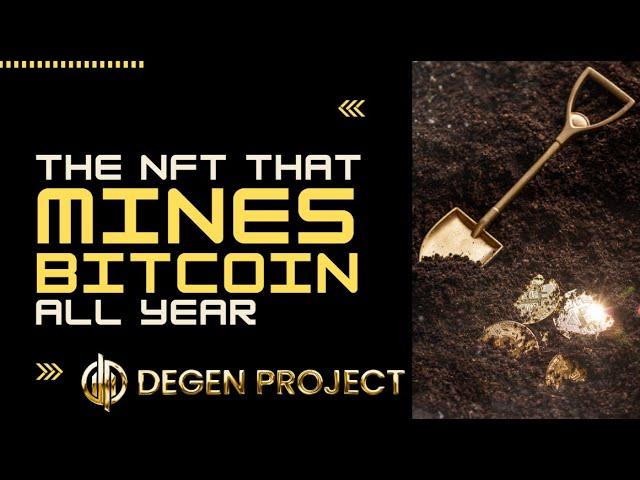 This NFT Mines $BTC All Year Long! | Meta Ape Militia | Degen Project