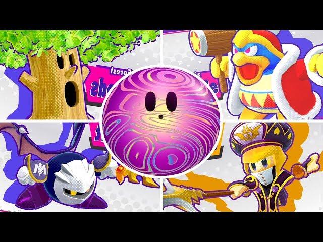 Kirby Star Allies - All Bosses