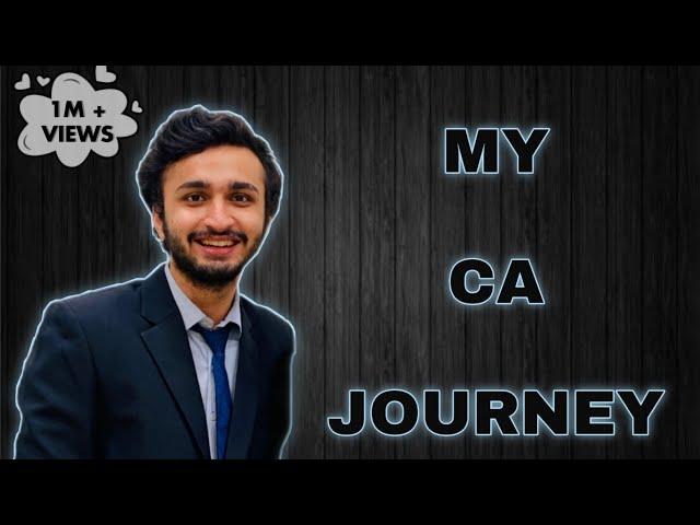 My CA Journey | A Roller-Coaster Ride | Narration by Gopal Ratnadhariya.  #CA #GopuOriginals