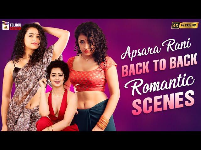 Apsara Rani Back To Back Romantic Scenes | Apsara Rani Best Romantic Scenes | Mango Telugu Cinema
